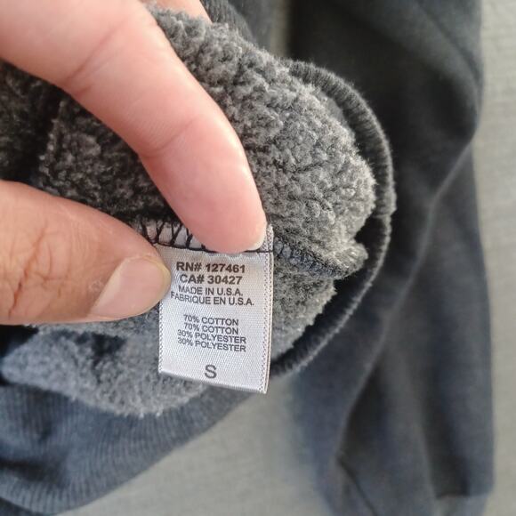 Wildfox Couture I m a Cat Hoodie Womens S Heather Gray Cat Ears Hood Lightweight - Picture 6 of 10